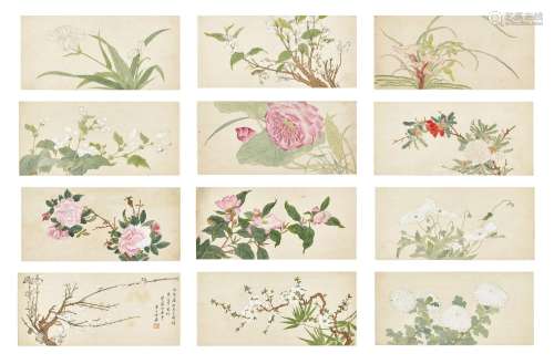 Yu Xing (1692 - After 1768) 余省 (1692 - 1768後) | Flowers 花...