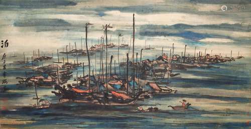 呂壽琨 泊 | Lü Shoukun (Lui Shou-Kwan), Sailboats