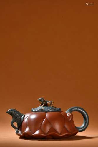 紫砂蓬荜生辉茶壶