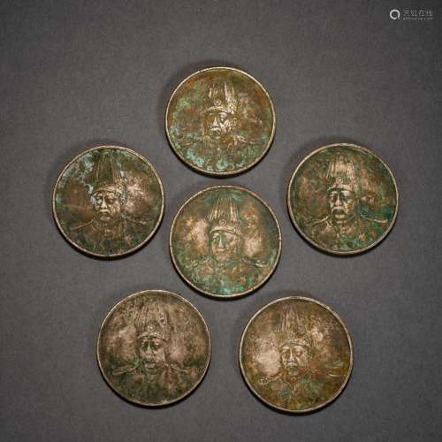 中国民国时期银币一组