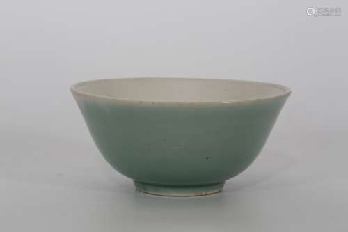 清代 綠釉碗