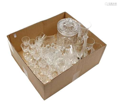 Box of various glass