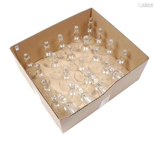 Box crystal cut table bells