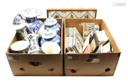 Box earthenware tiles