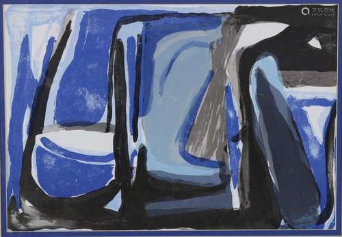 Velde van der, Bram. 'Blue d'Ailleurs'