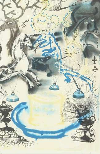 Salvador Dali, zeefdruk