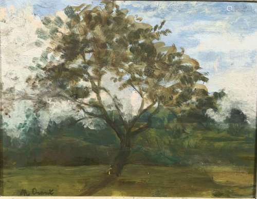 ORANT Marthe (1874- 1957)<br />
Le grand arbre<br />
Huile s...