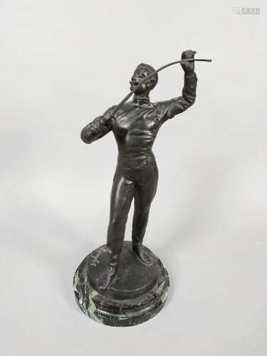 ROUGELET Benoit  (1834-1894)<br />
Escrimeur<br />
Bronze à ...