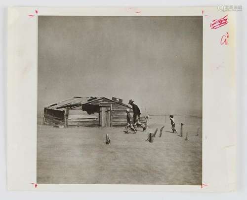 Arthur Rothstein "Dust Storm" Silver Gelatin Print