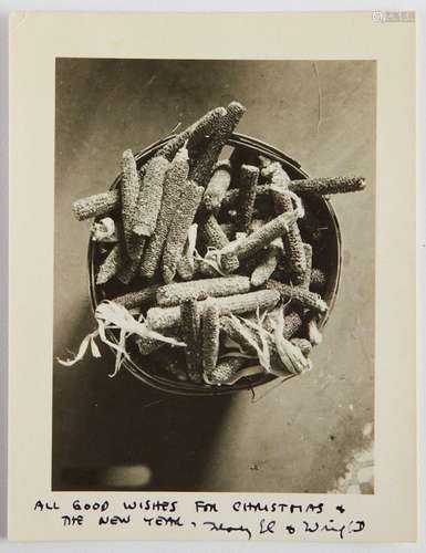 Wright Morris "Basket of Cobs" Silver Gelatin