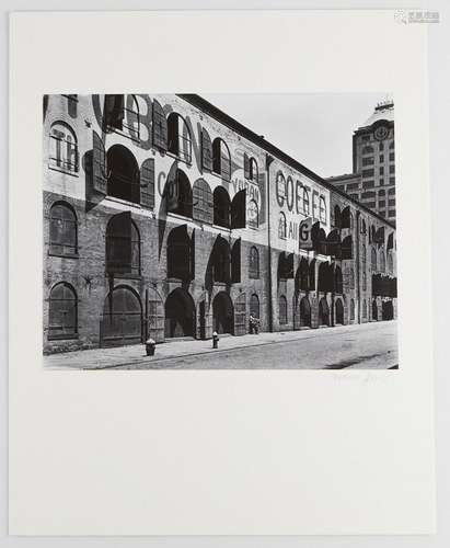 Berenice Abbott "Warehouse, Water & Dock St" P...