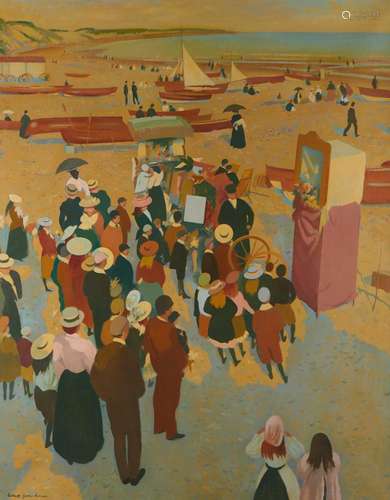 Robert Duckworth Greenham Seaside Painting