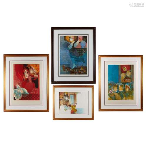 4 Sunol Alvar Prints