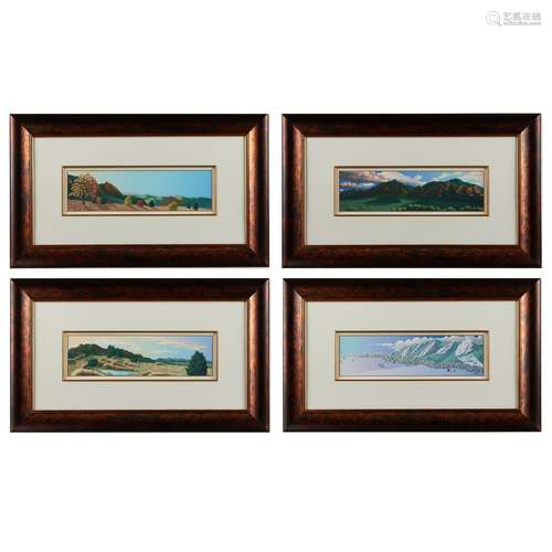 4 Doug West "Seasons Suite" Serigraphs