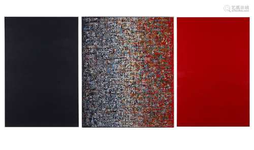 Yehan Wang "WS578" Triptych<br />