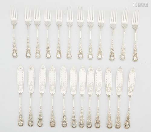 Joseph Elliot and Sons Silverplate Flatware