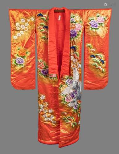 A Japanese wedding kimono.