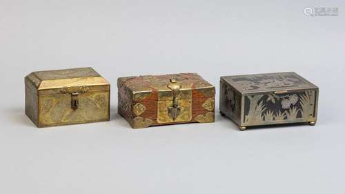 A collection of Chinese rectangular boxes