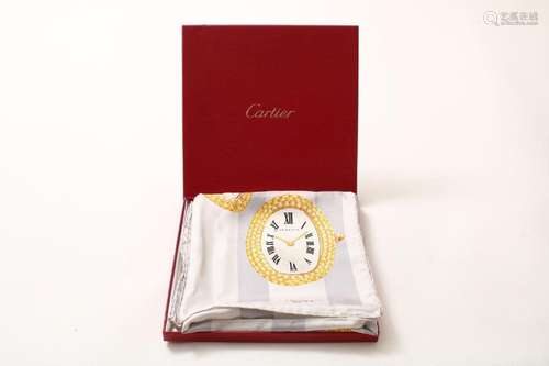 CARTIER, zijden sjaal