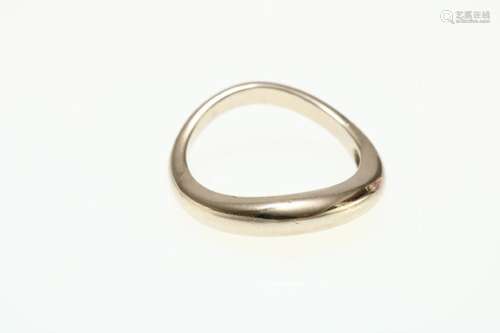 Witgouden designring 585/000