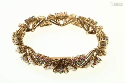 Geelgouden armband