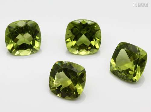 Lot 4 lose facett. Peridots