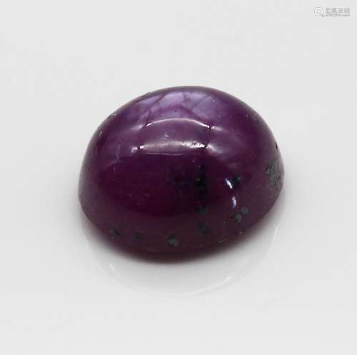 Loser Sternrubin-Cabochon 6.55 ct