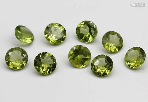 Lot 9 lose Peridots