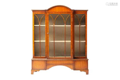 An early 20th-century mahogany miniature single-door breakfr...