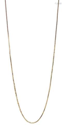 9ct gold link necklace