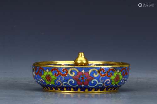 Cloisonne enamel incense stick