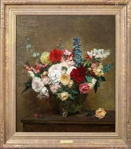 Nineteenth Century Still Life Oil Painting