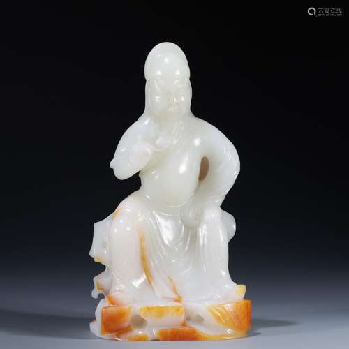 Hetian jade Guan Gong ornaments