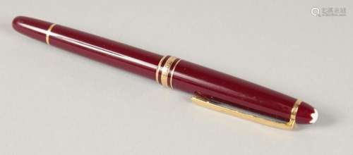 A MONT BLANC BALLPOINT PEN.