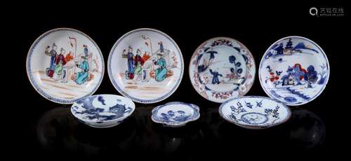 7 porcelain dishes