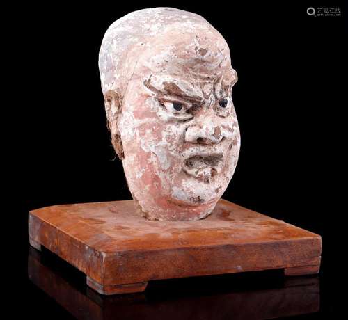 Sculpture of a head