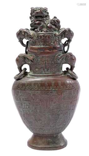 Bronze vase