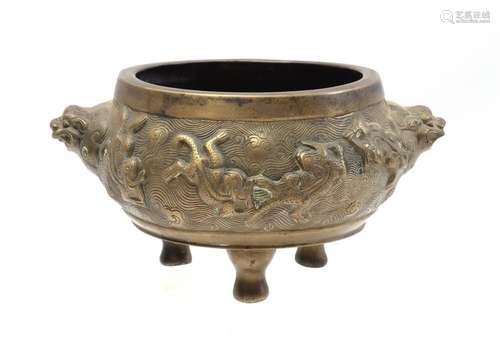 Bronze incense burner