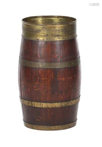 Oak umbrella barrel