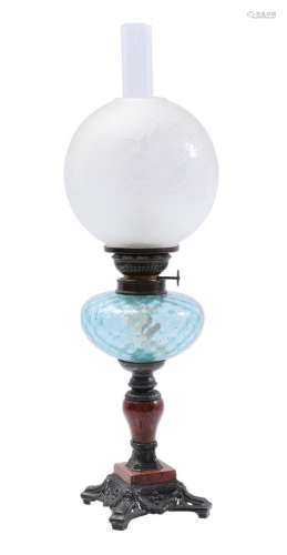 Classic table oil lamp