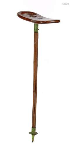 Wooden walking stick