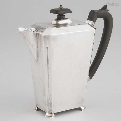 English Silver Hot Water Pot, S. Blanckensee & Son, Ches...