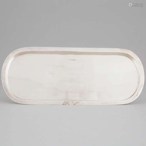 Edwardian Silver Oval Tray, James Deakin & Sons, Sheffie...