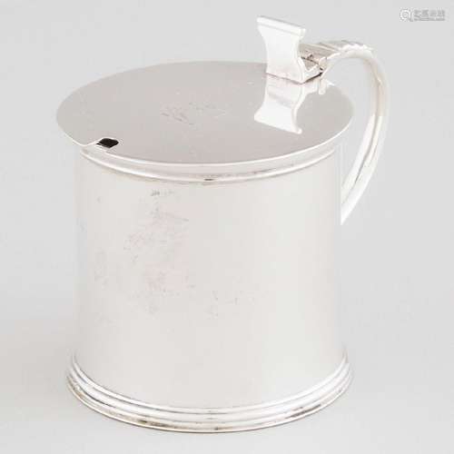 George IV Irish Silver Mustard Pot, William Nolan, for Will