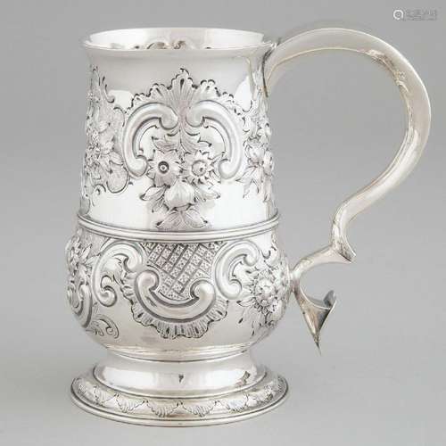 George III Silver Large Mug, William Stephenson, London, 17