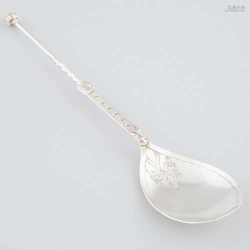 English Silver Celtic 'Iona' Spoon, Alexander Ritchie for W