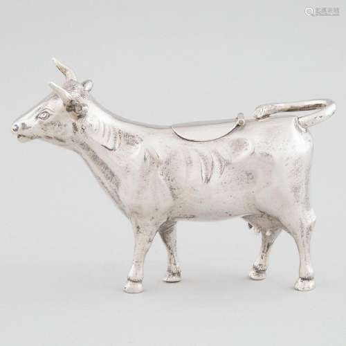 Dutch Silver Cow Creamer, Zaanlandse Zilversmederijen, Amst