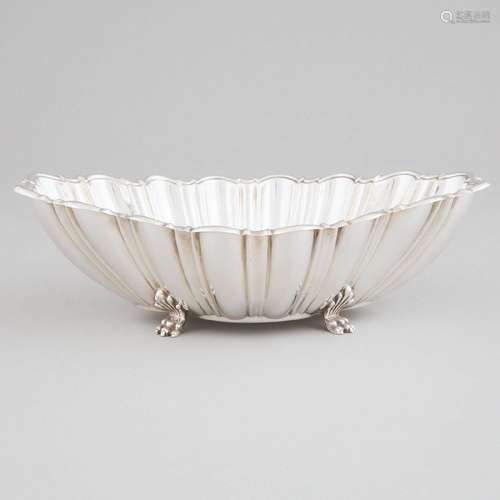 American Silver Shaped Oval Bowl, Reed & Barton, Taunton...