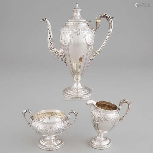 American Silver Coffee Service, Dominick & Haff, New Yor...