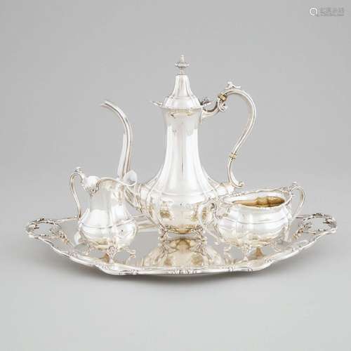 American Silver ‘Hampton Court’ Pattern Coffee Service, Ree